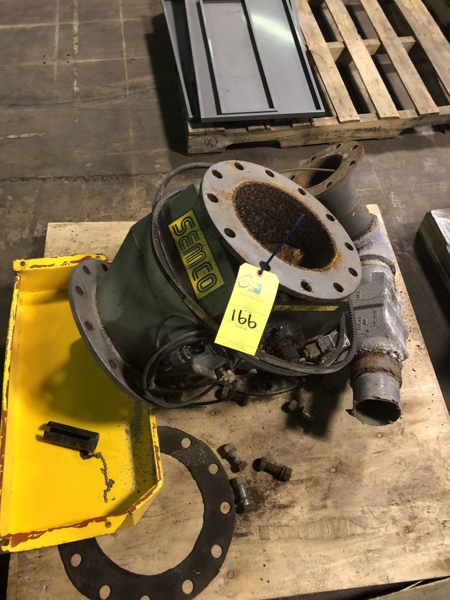 Semco Model #GD-10 Rotary Valve, Includes Assorted Components, RIGGING FEE - $50 - Image 2 of 3