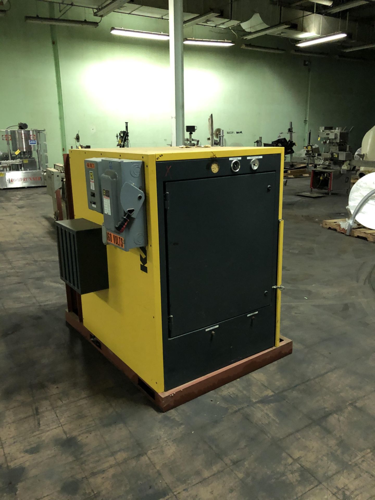 Kaeser Model #AS-44 Air Compressor, Hours N/A, RIGGING FEE - $150 - Image 2 of 2