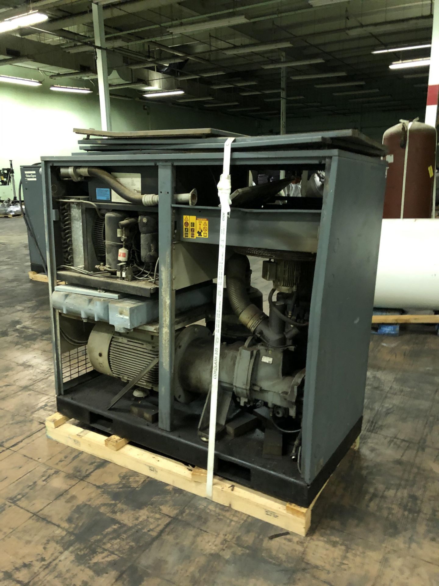 Atlas Copco Model #GA-45 Air Compressor, Elektronikon Control, Hours N/A, Includes Enclosed Air - Image 2 of 3