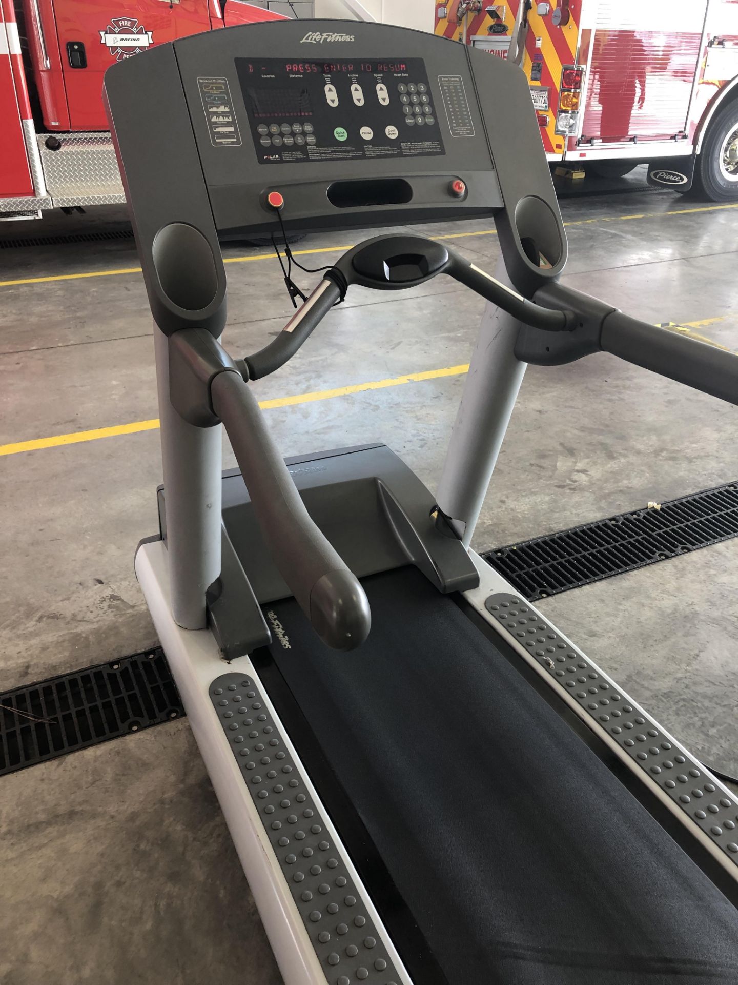 Life Fitness Treadmill, Lot Located In Charleston SC