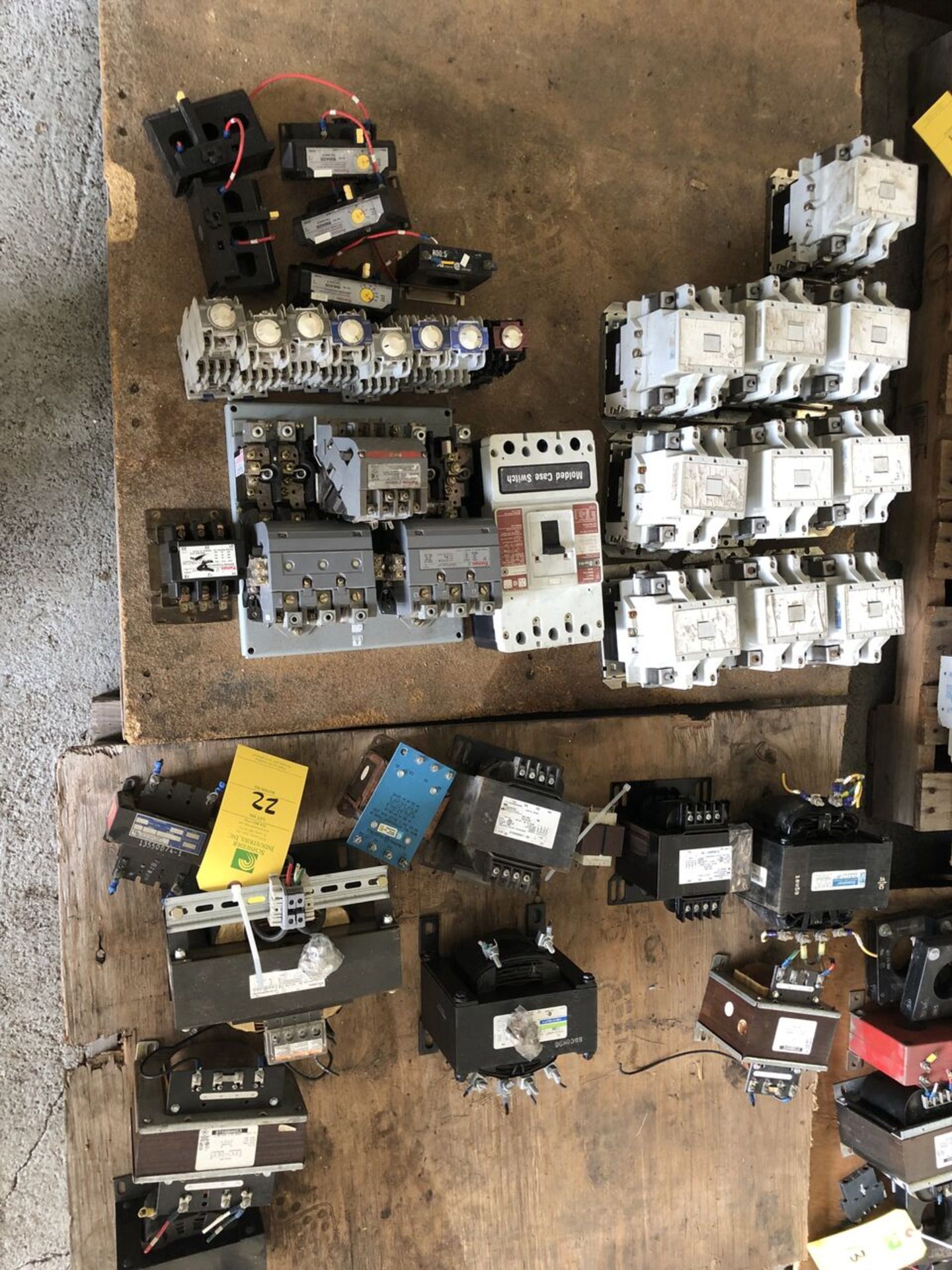 Pallet of Relays