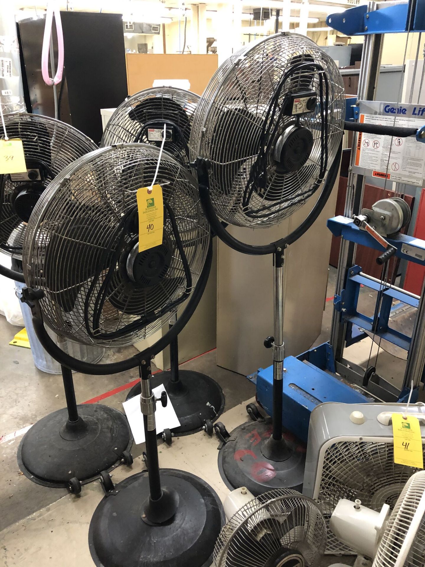 (2) Dayton Shop Fans