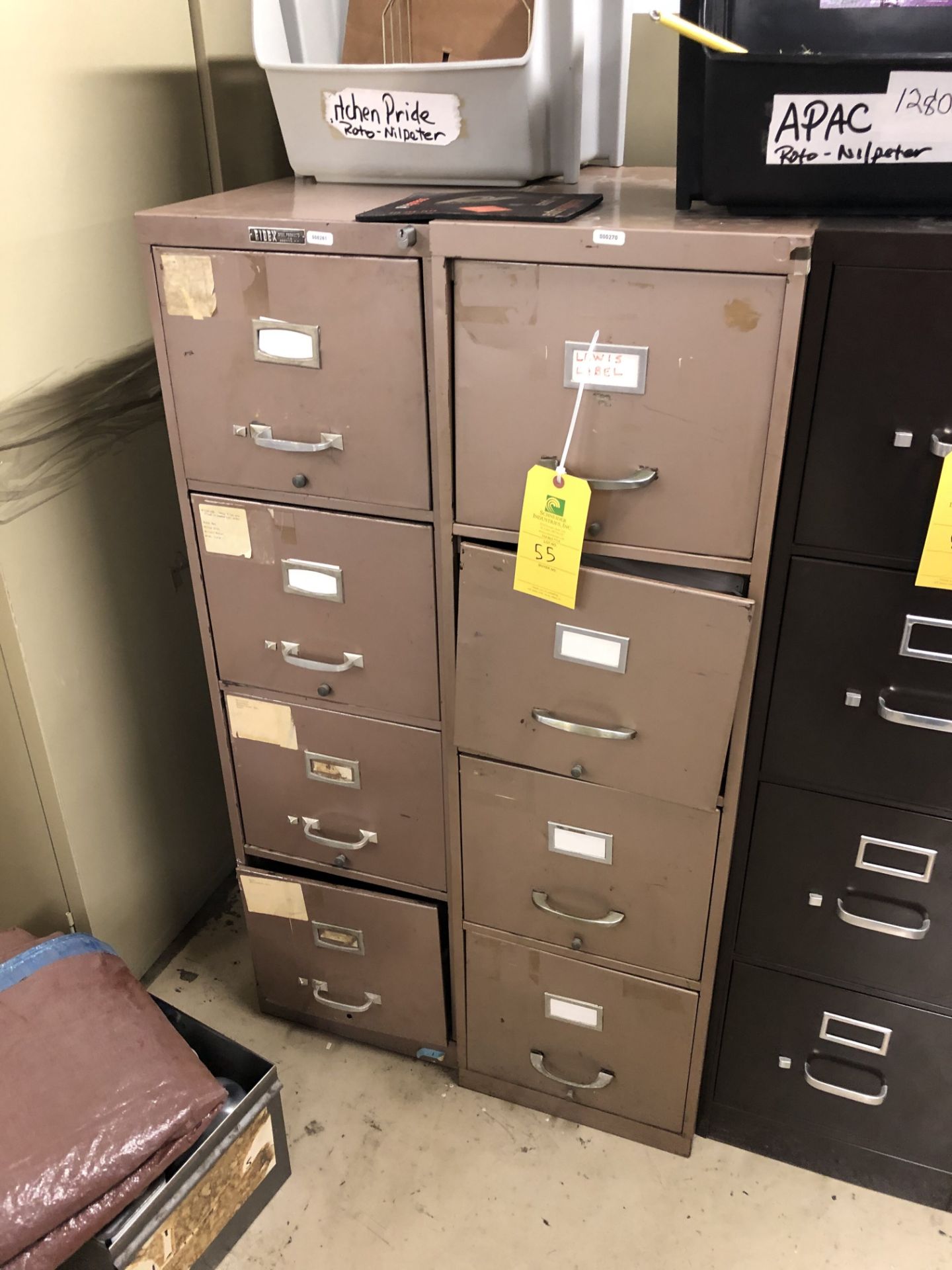 (2) Ridex Filing Cabinets - Image 2 of 2