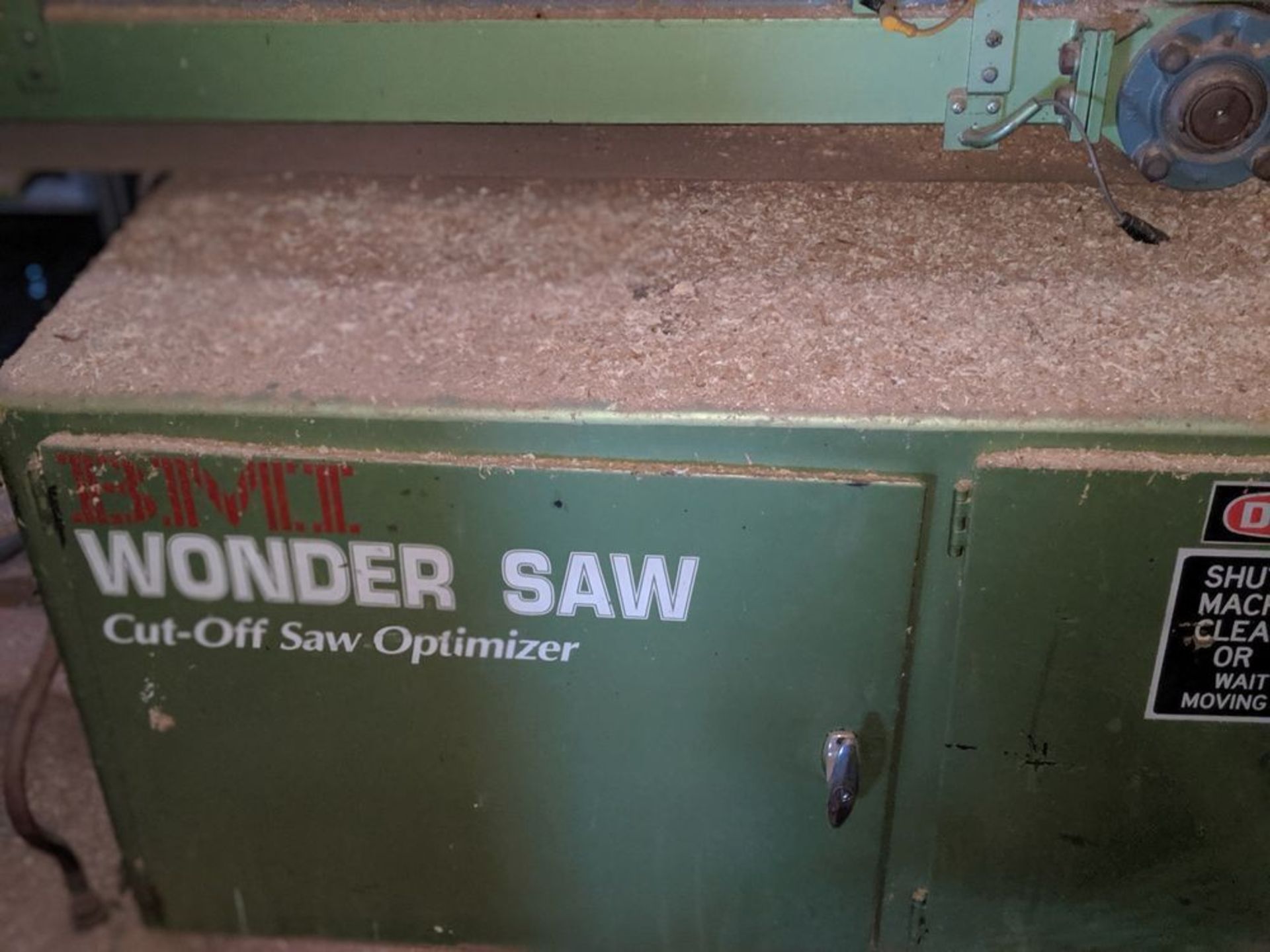 Lot of 2 -- Wonder Saw automatic chop saws with marking station and automatic starter All items - Image 5 of 8