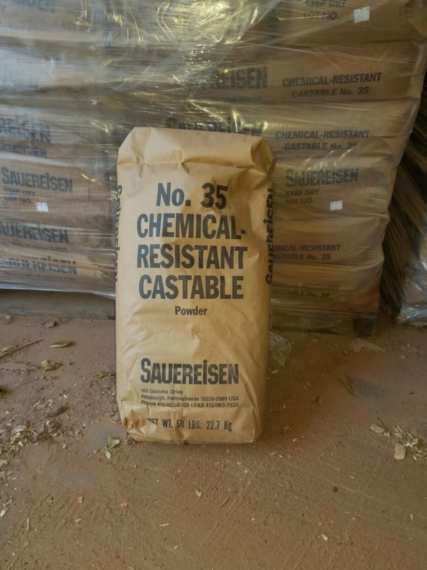 Chemical Resistant Castable #35 Biomass Burner Base All items sold subject to seller confirmation - Image 3 of 3