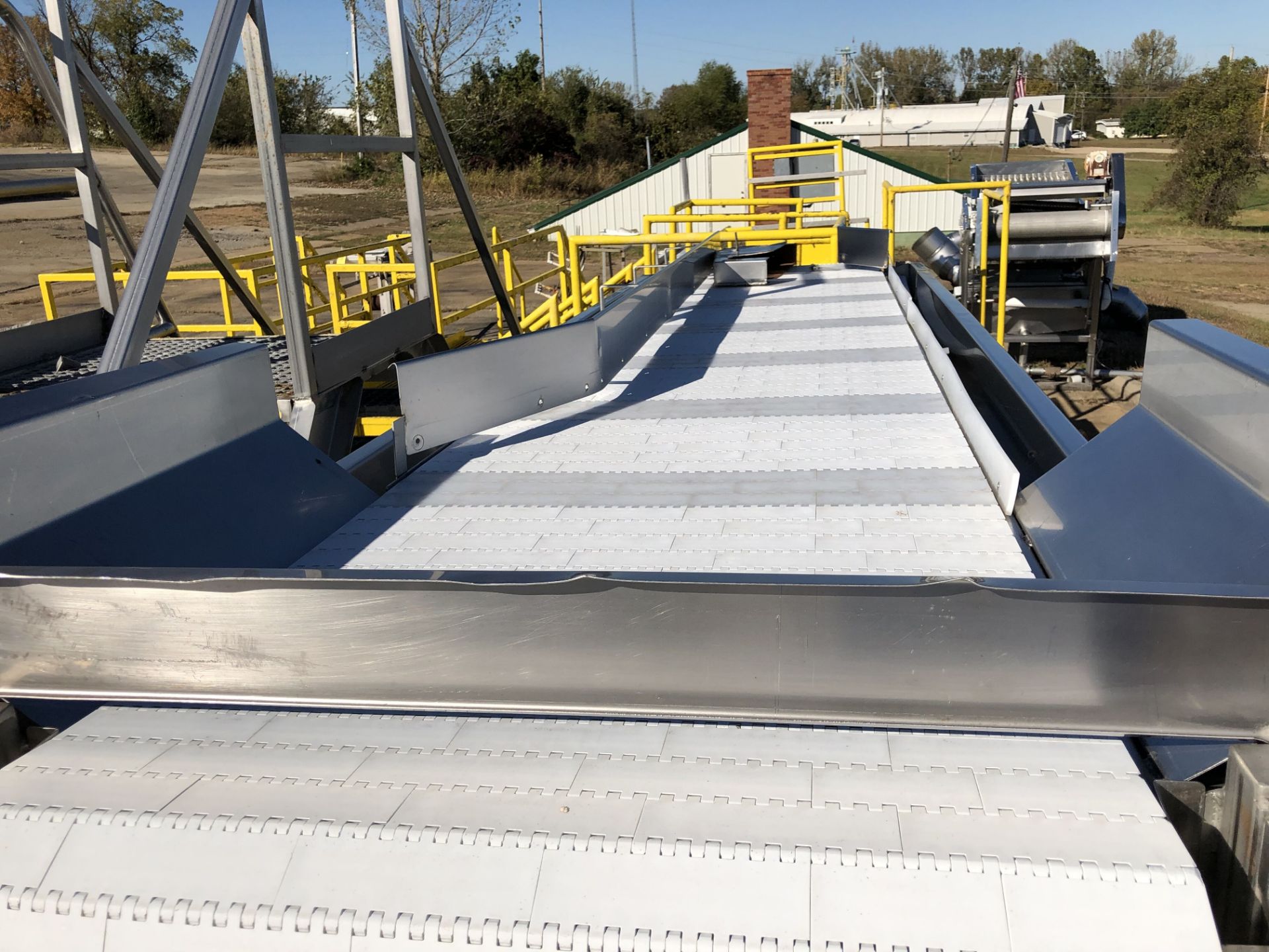 Raised Conveyor, L = 15ft. W = 48''Inch, H = 72''Inch - Image 2 of 2