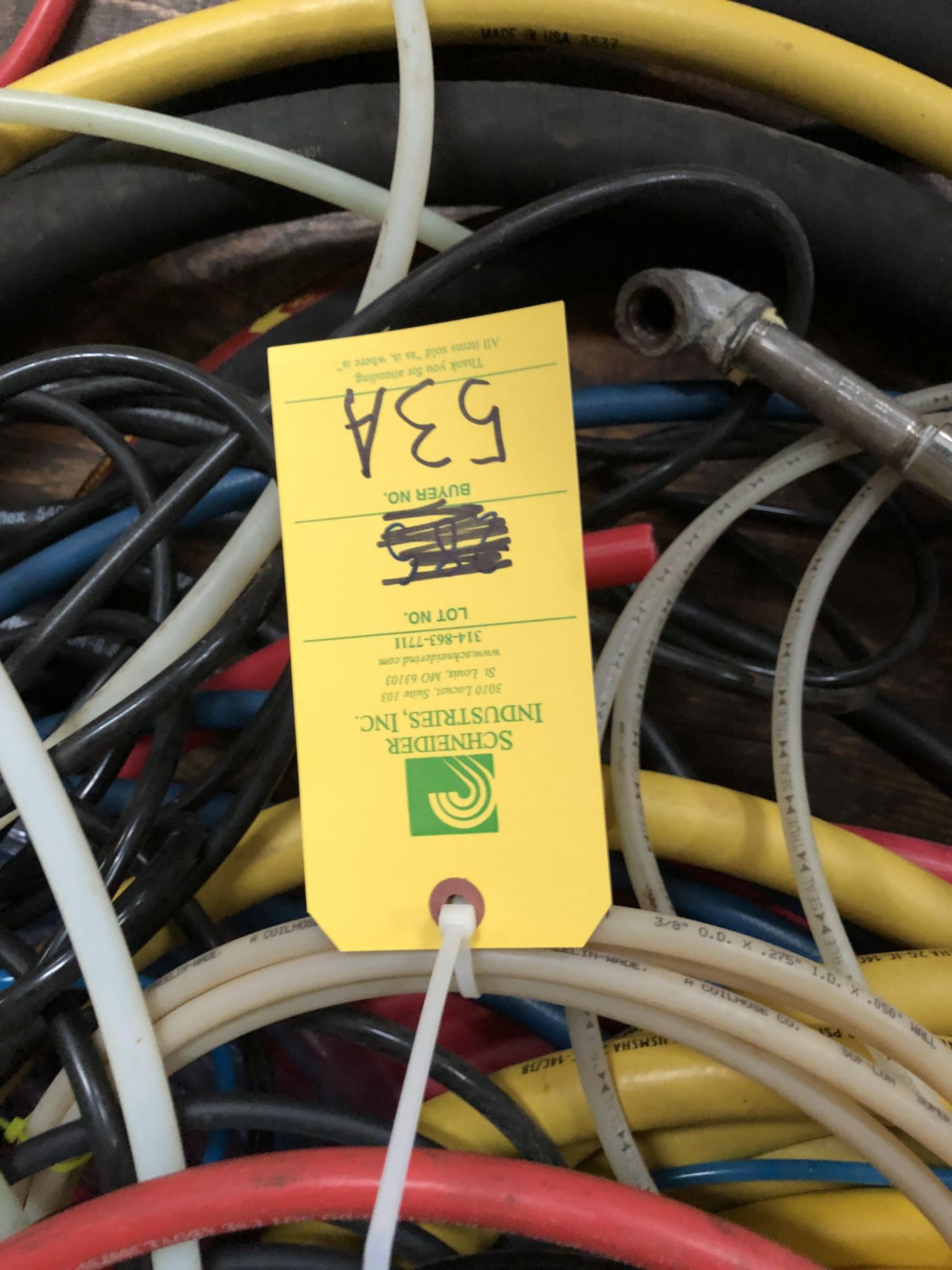 Assorted Sized Wires & Hoses - Image 2 of 2