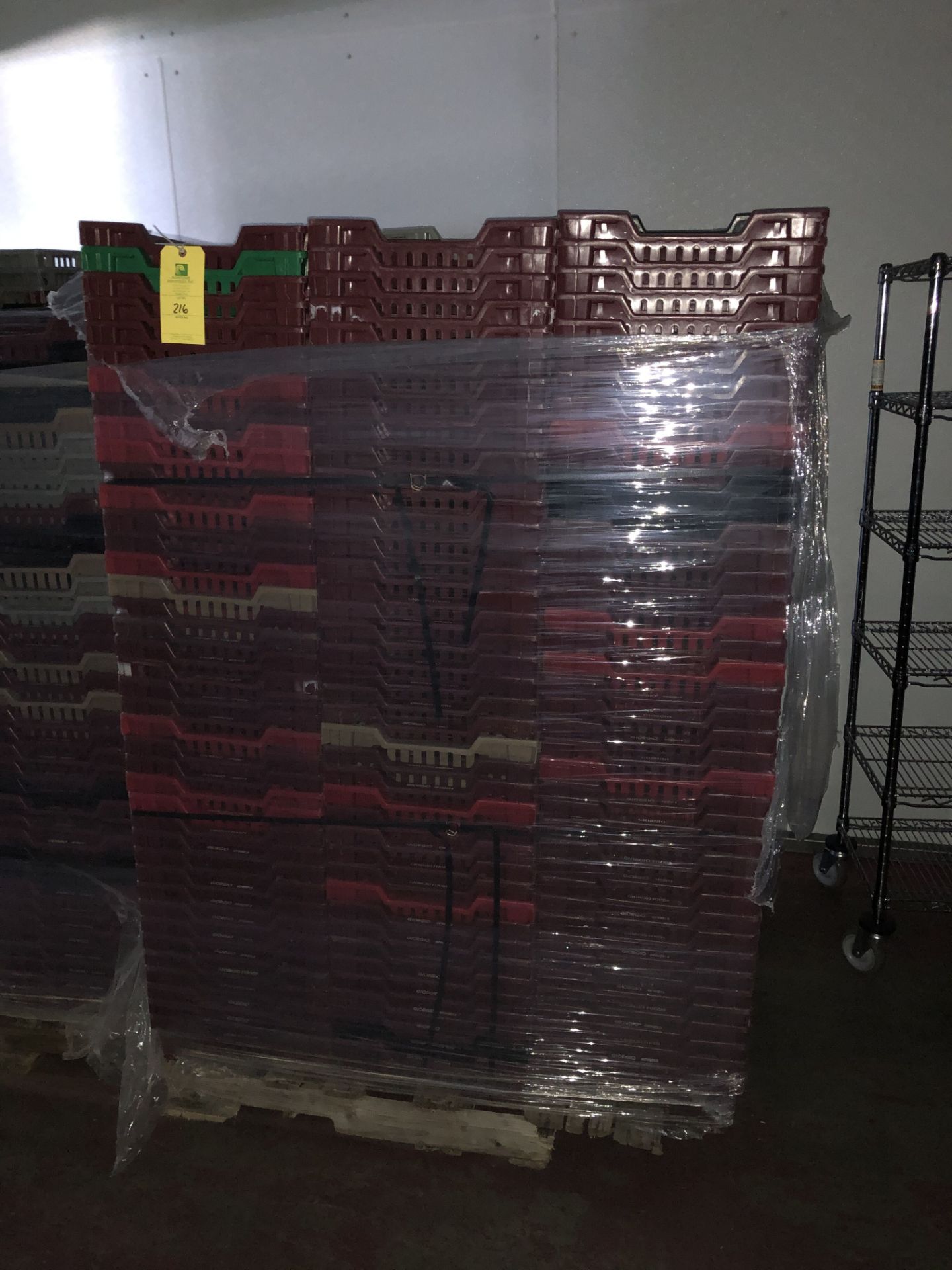 Pallet of Food Grade Trays