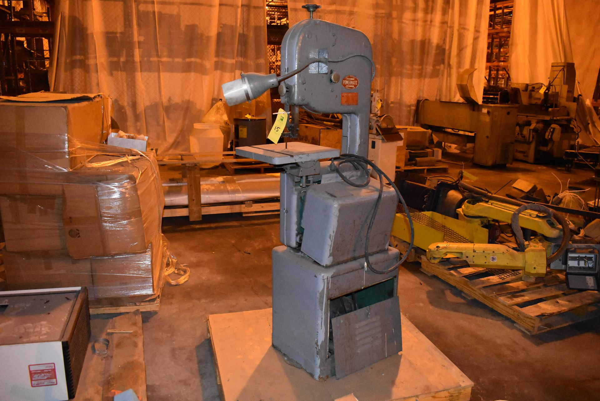 Machine Shop - Power Matic Model #143 Vertical Bandsaw, 14" Throat, SN 143314 - Image 2 of 2