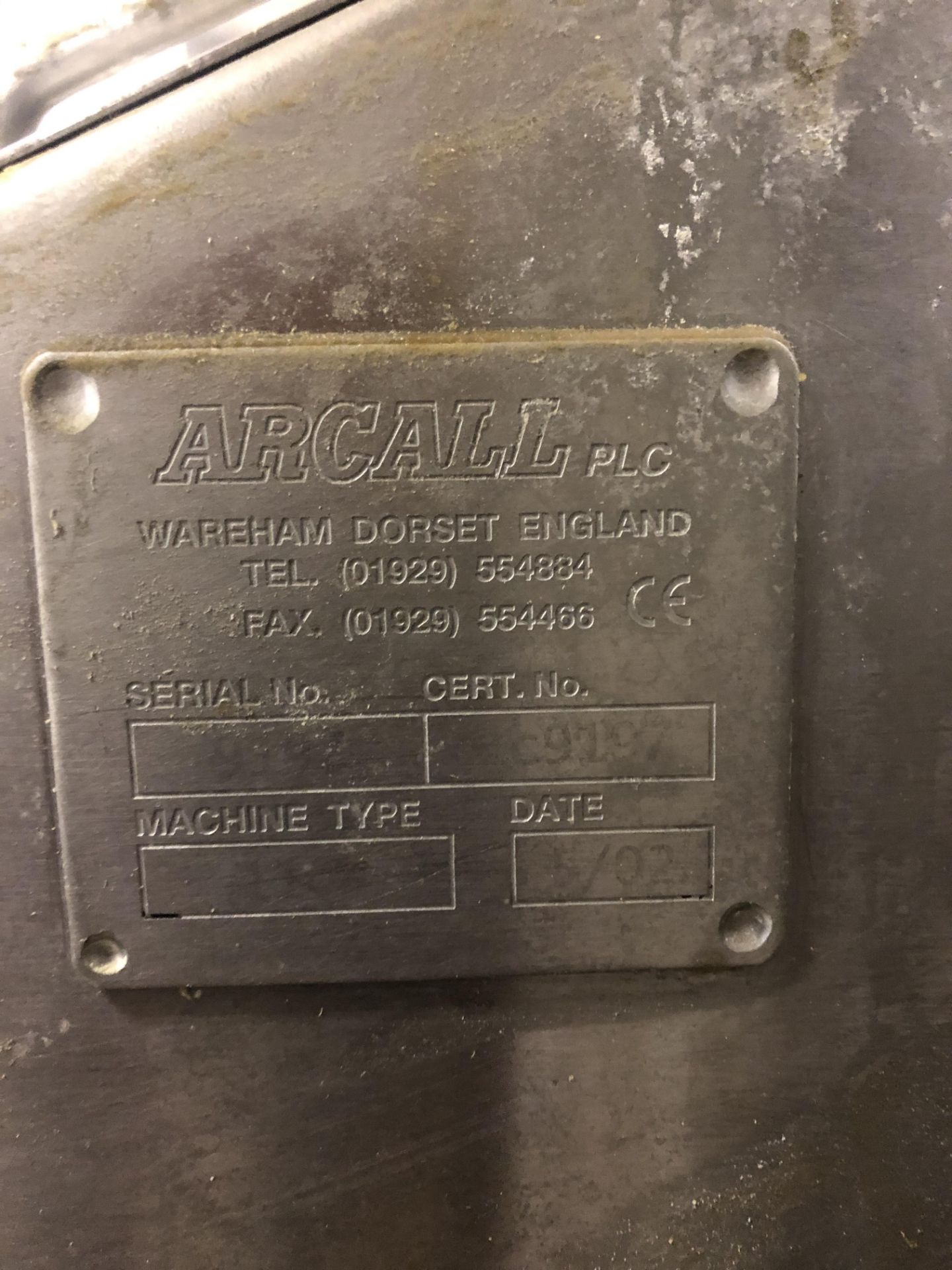 Arcall Oiler Model 110 S/N 9197 (Rigging Fee- $200) - Image 3 of 3