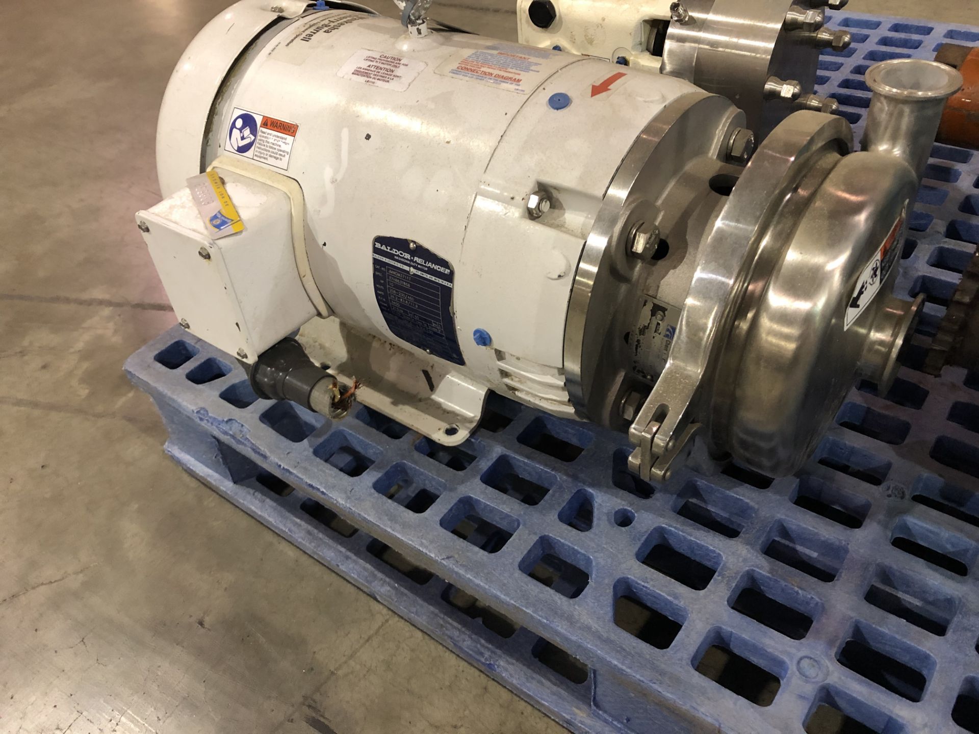 Centrifugal Pump with Baldor Motor (Rigging Fee- $25)