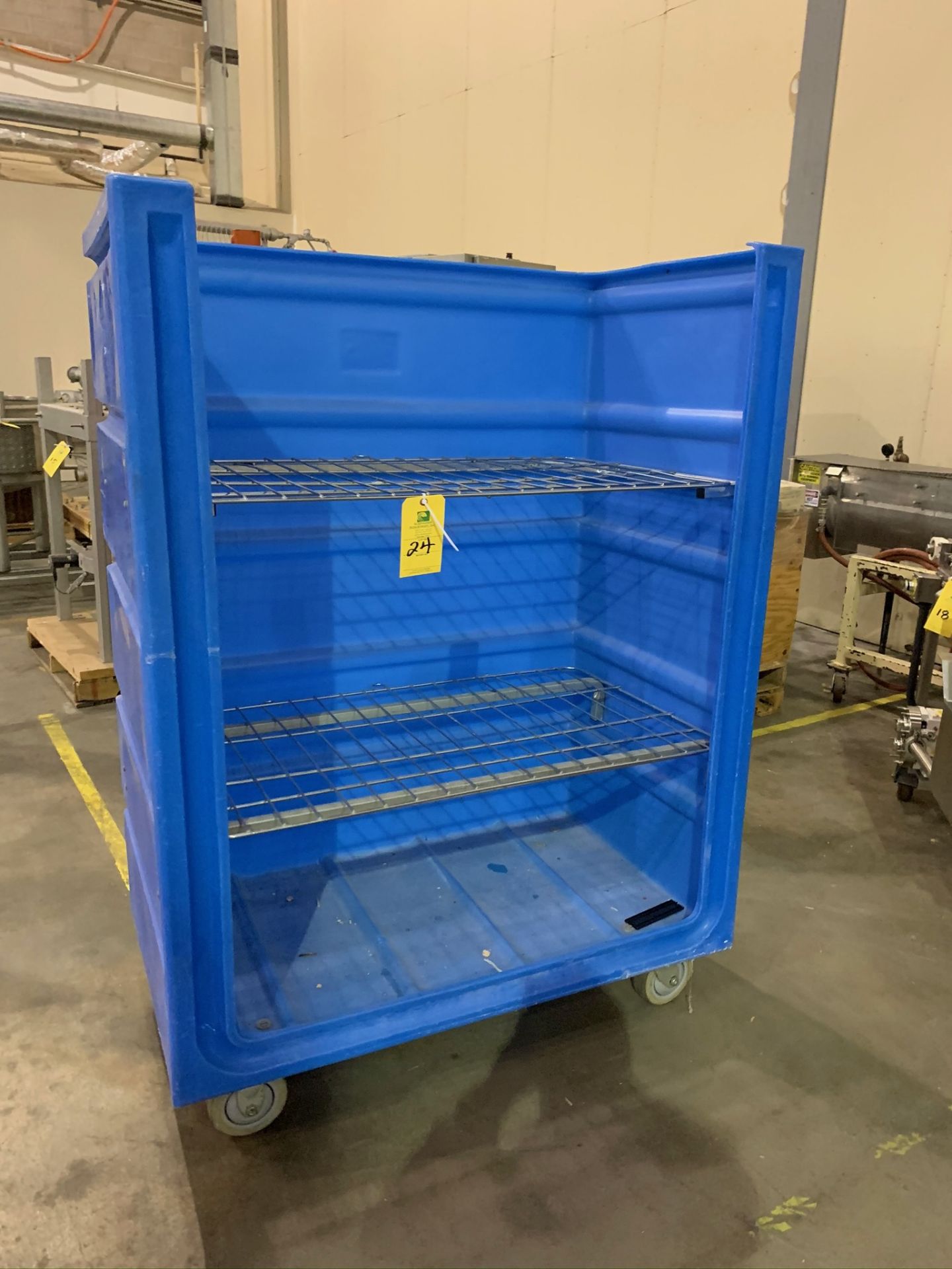 Plastic Portable Product Cart (Rigging Fee - $25)