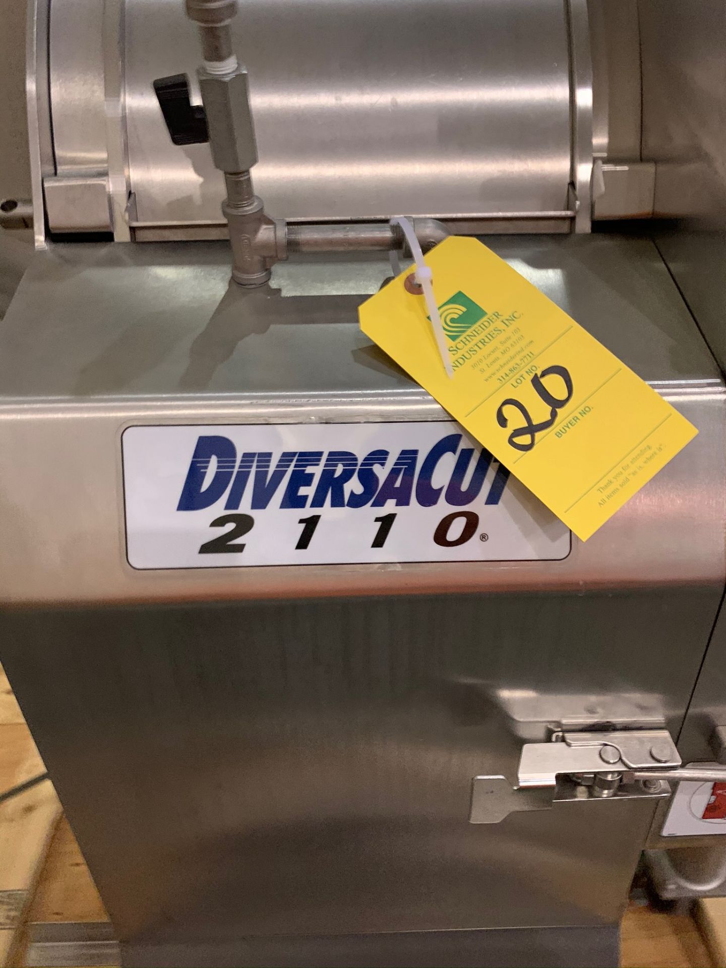 Urschel Diversacut 2110 Dicer Model DC S/N 957 (Rigging Fee - $150) - Image 2 of 8