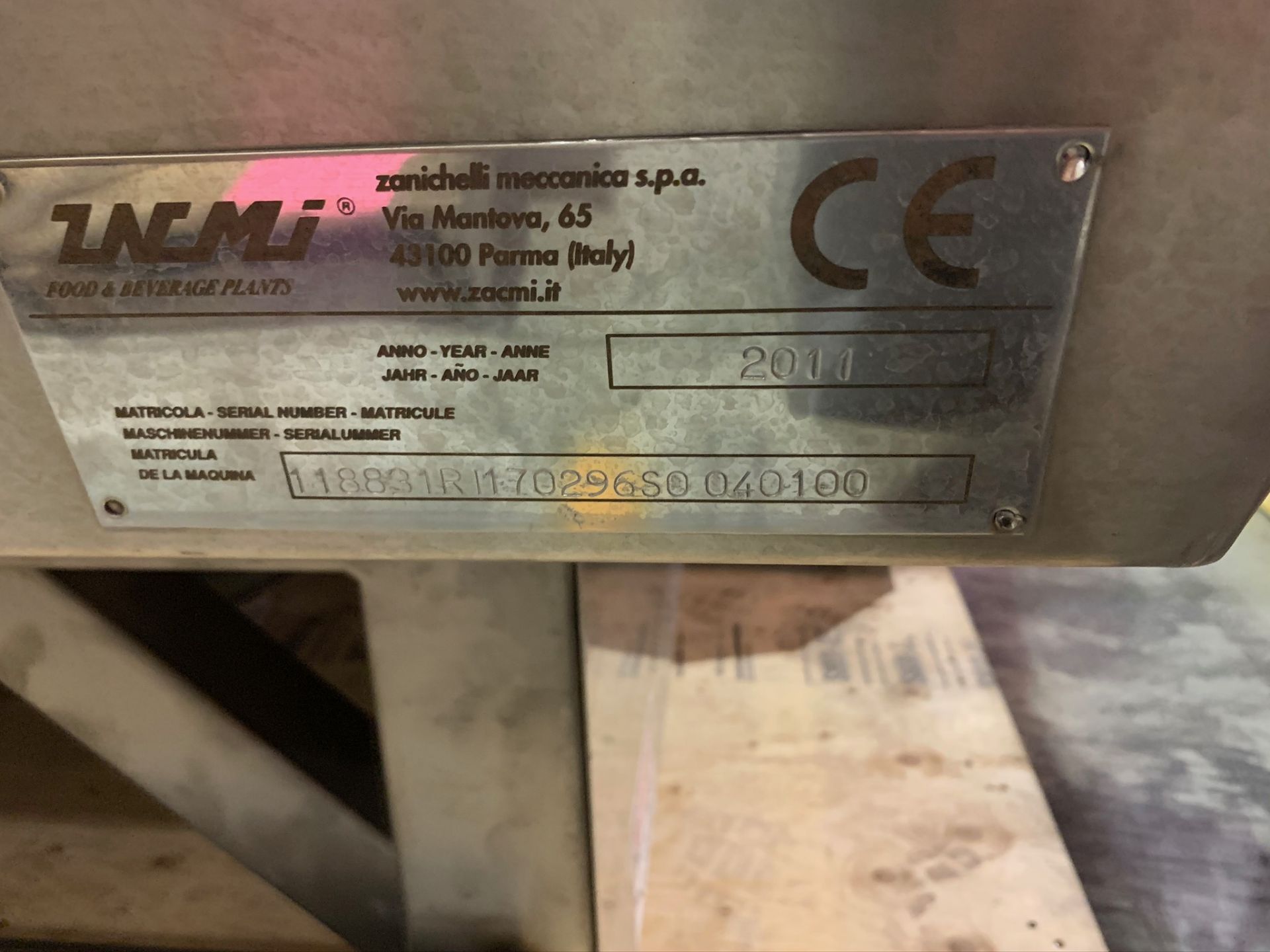 Zacmi 4 Head Filler 118831R1170296SO 0401000 Used in Lab Testing Only With Valves and Control Panel - Image 3 of 8