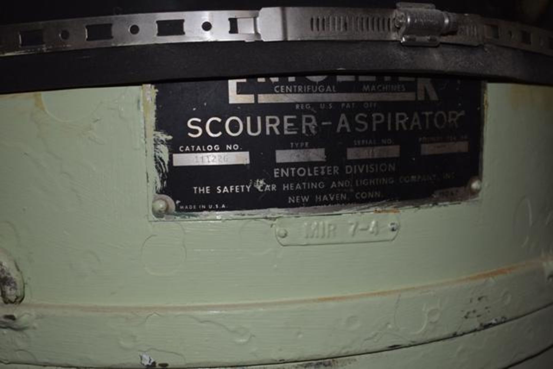 Scourer-Aspirator, Catalog #111752/Type W-2 Entoleter - Image 2 of 3