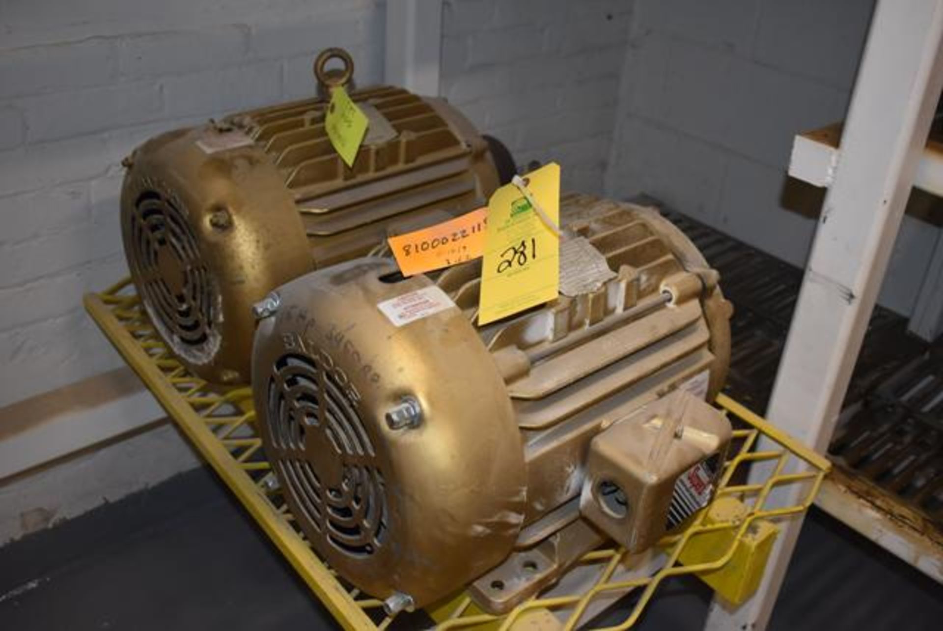 Qty. (2) Super E 15 HP Motors