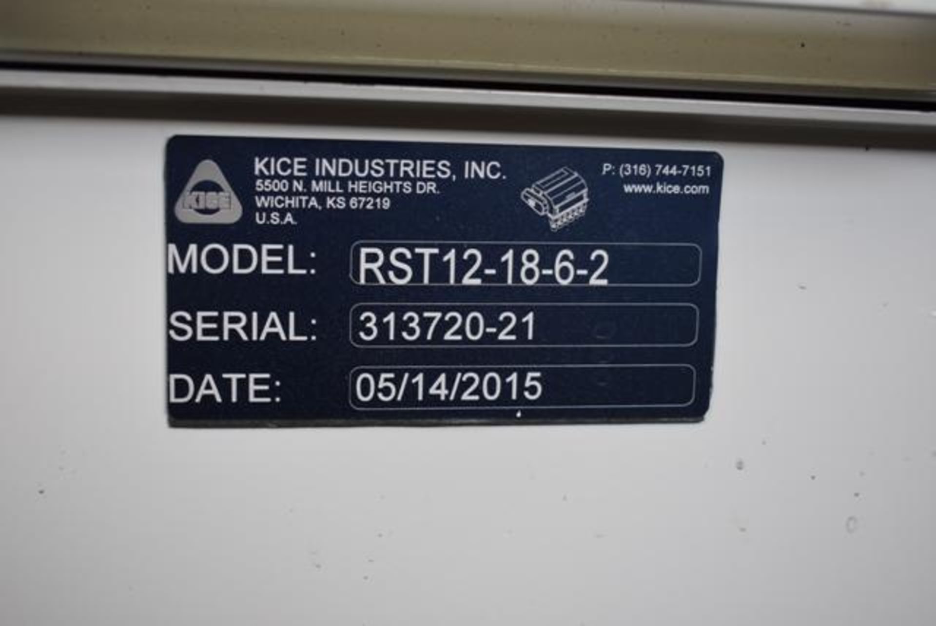 KICE Impact Mill Model #RST12-18-6-2, Includes Cyclone and KICE Model #VJ10x8x8 Rotary Valve - Image 4 of 6