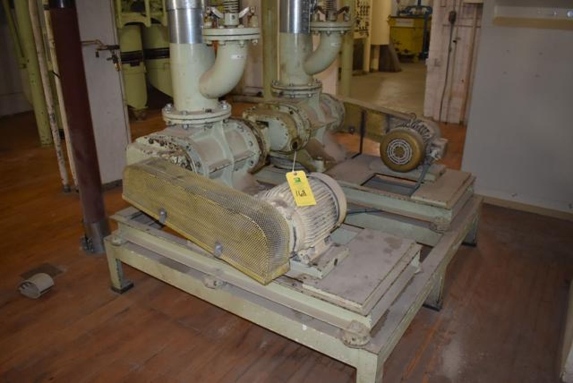 KICE Blower System Consisting of Qty. (2) KICE Blowers & 10 HP Motors