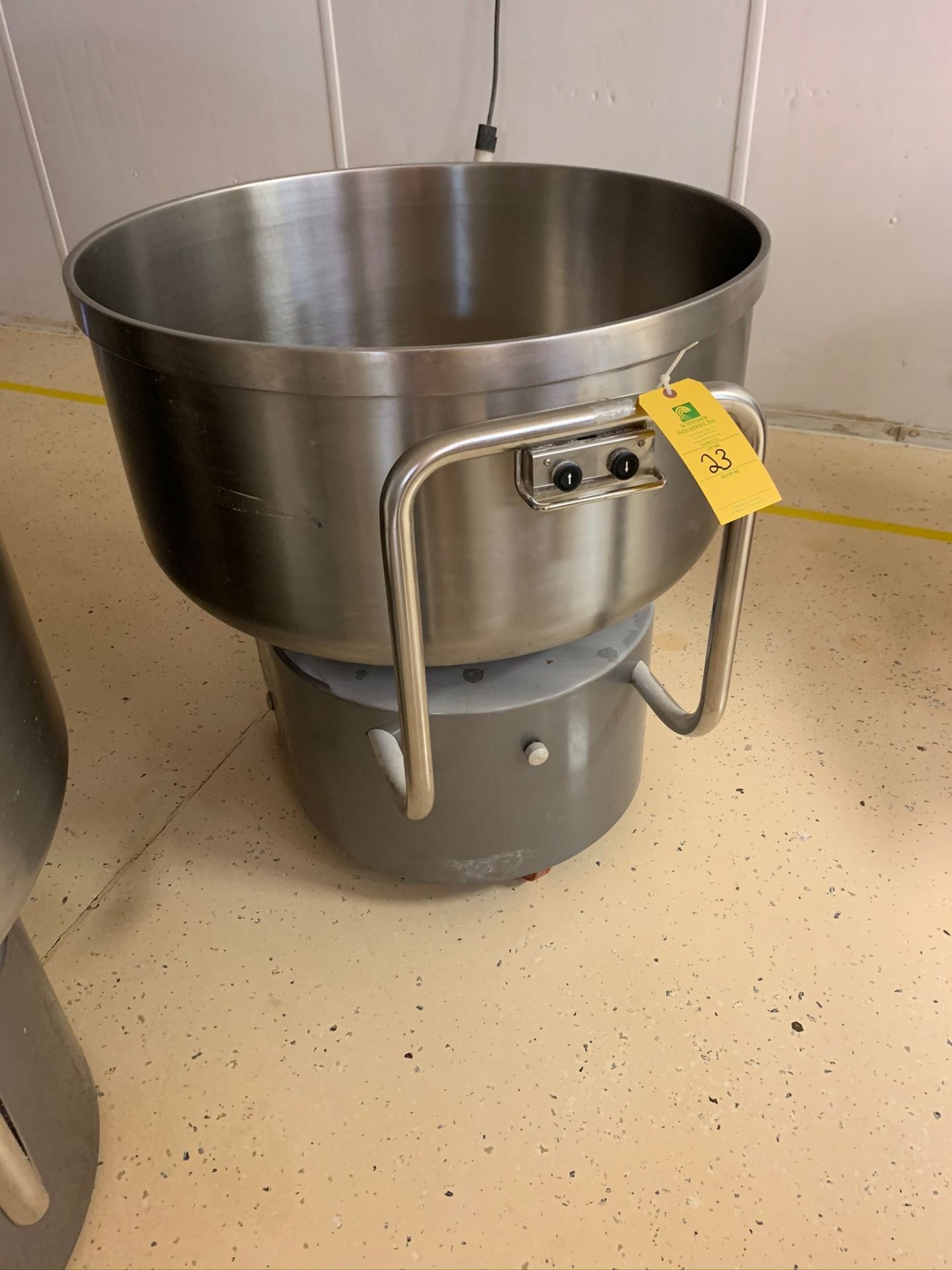 Bowl For Sotoriva Mixer, RIGGING FEE: $25