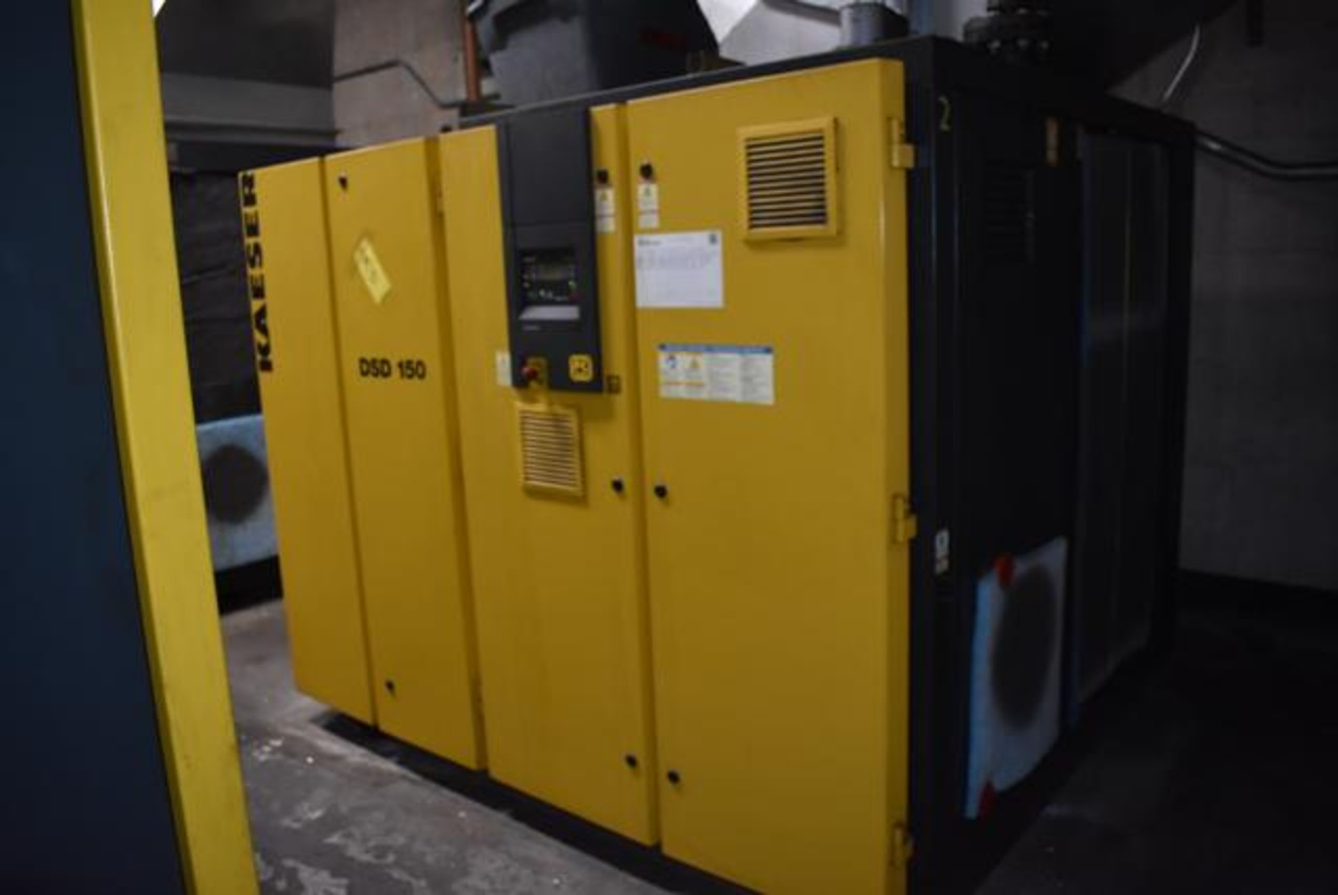Kaeser DSD-150 Rotary Screw Air Compressor, 150 HP (Hrs. N/A) - Image 2 of 3