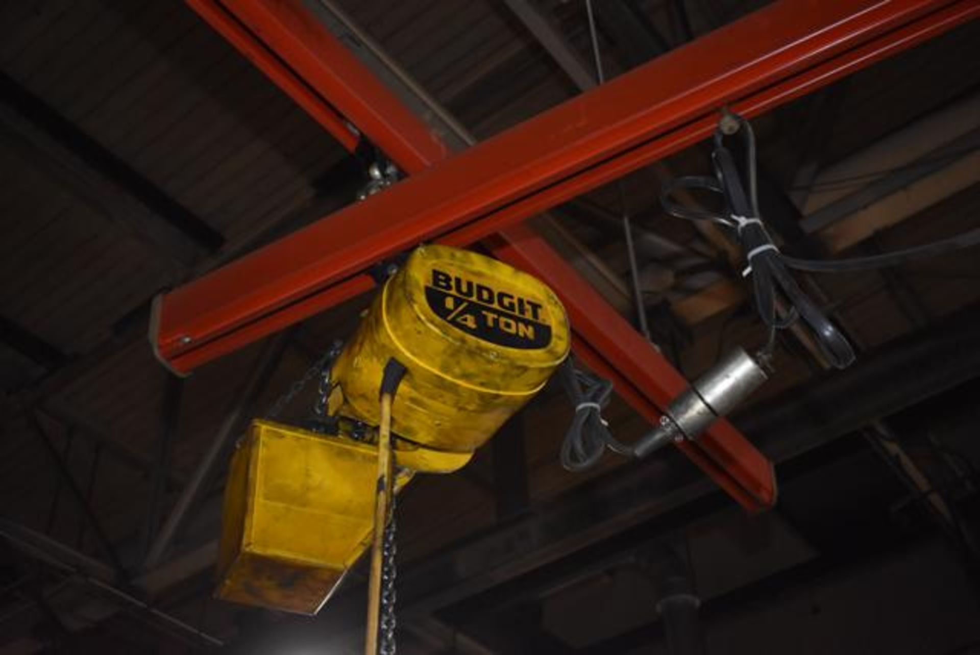 Demag Crane System, Approx. 12' x 12' Floor Space w/Budgit 1/4 Ton Electric Chain Hoist - Image 2 of 2