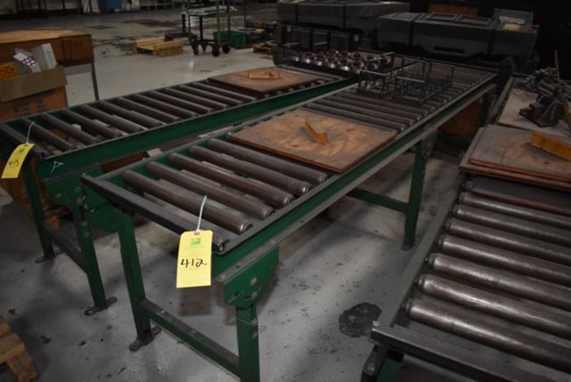 Roller Conveyor, 10' Section