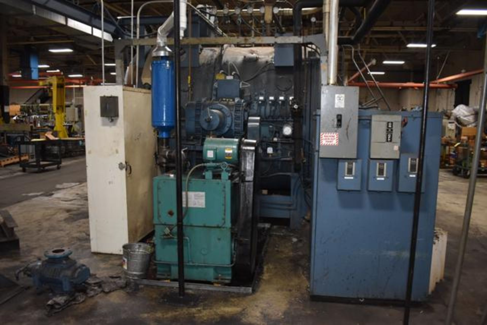 Hayes Annealing Furnace, Model #VMH-T, Includes Related Pumps, Motors & Controls - Image 3 of 5