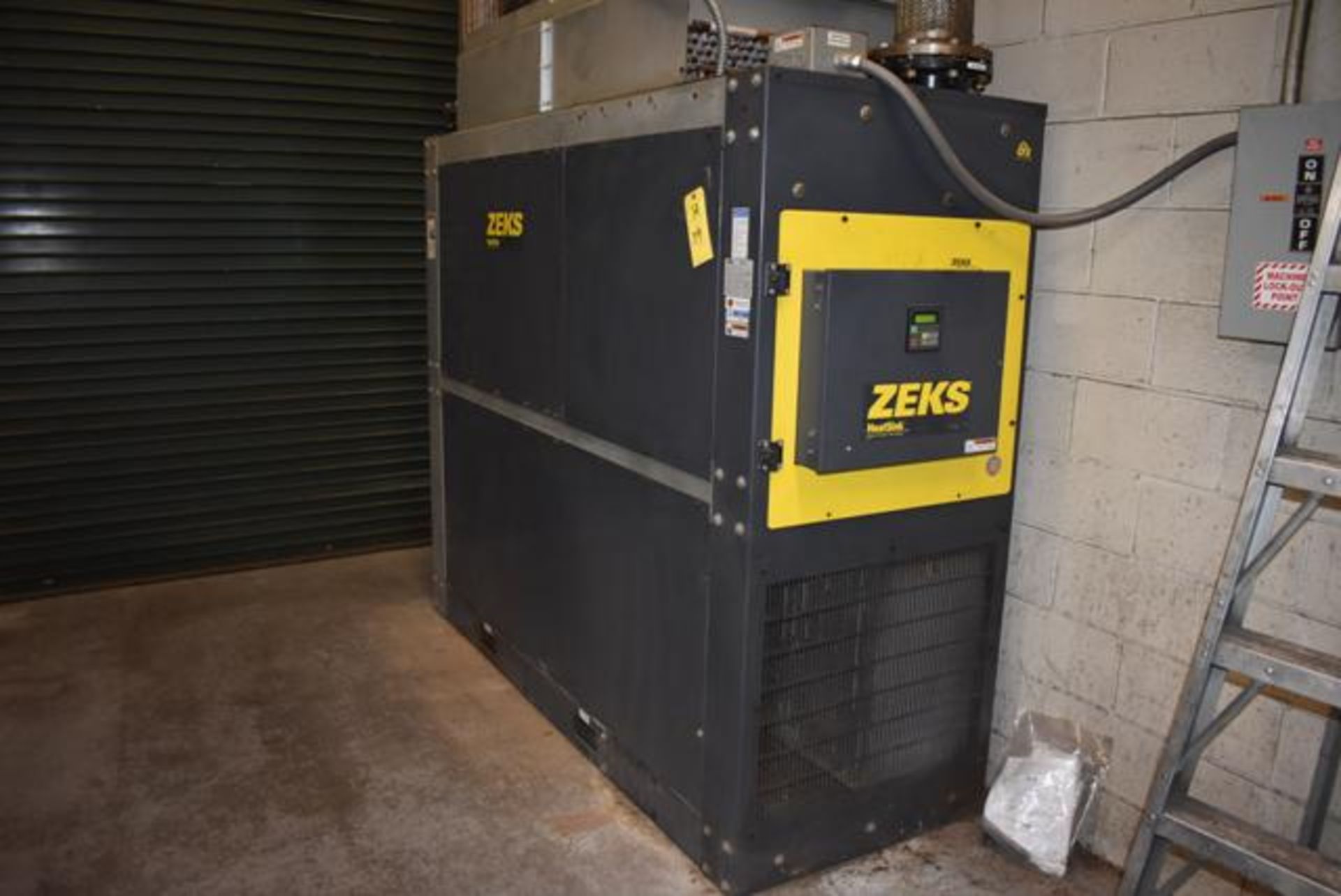 ZEKS Heat Sink Model #2000HSFA408N Refrigerated Air Dryer, SN 347189 - Image 3 of 3
