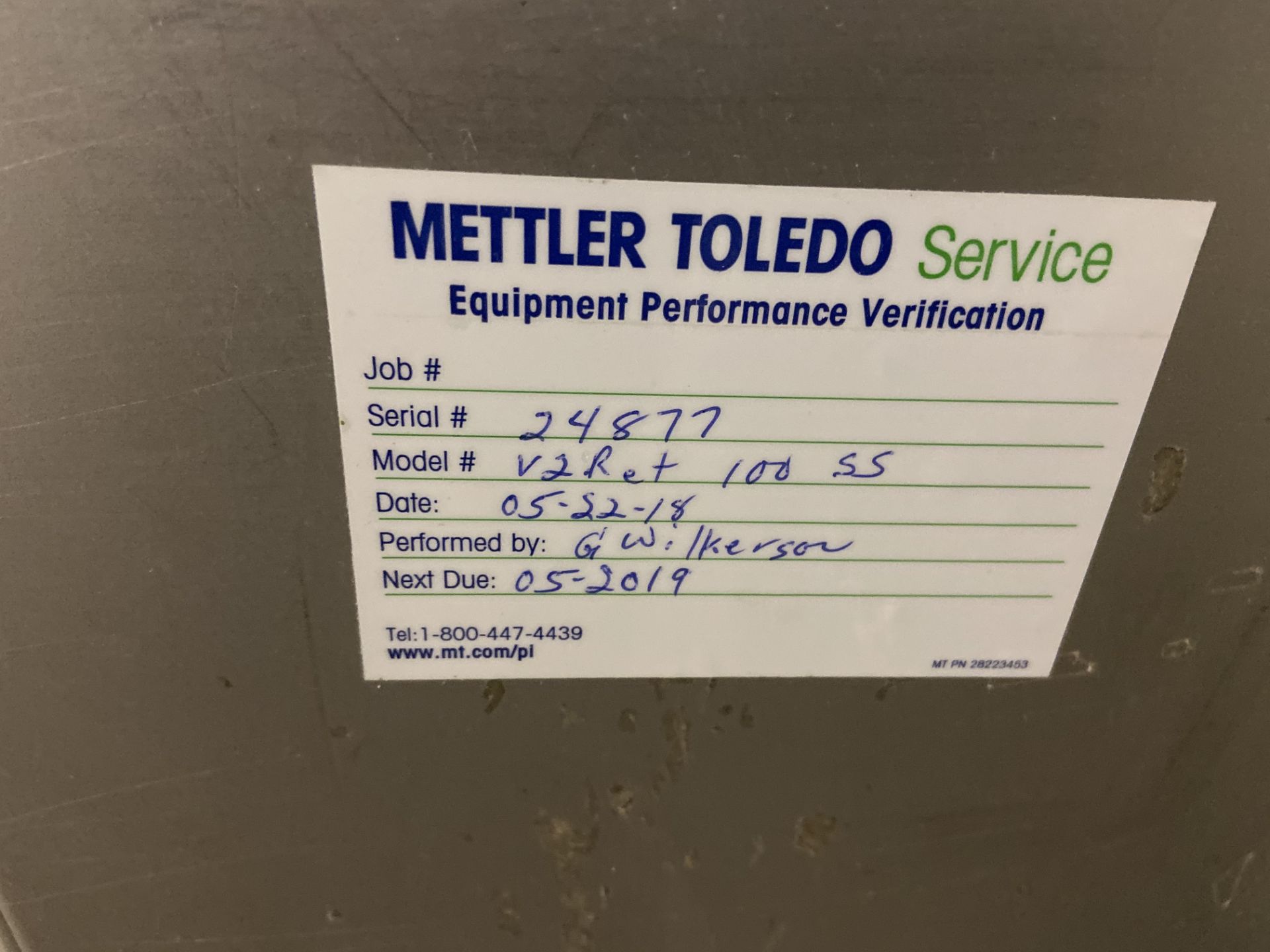 Safeline Metal Detector, Model# V3 Ret 100SS, Serial# 24877, Aperture 5" wide x 10" tall - Image 4 of 6