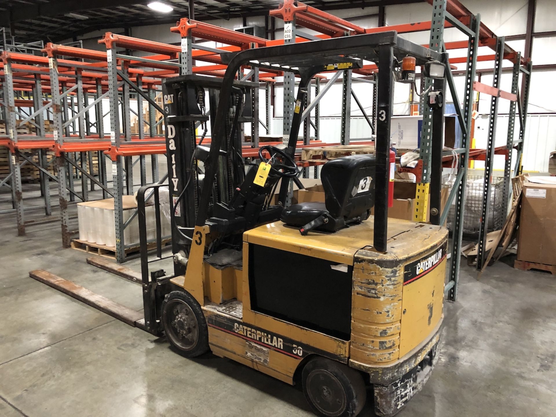 Caterpillar Forklift, Model# 2EC25, Serial# A2EC261815