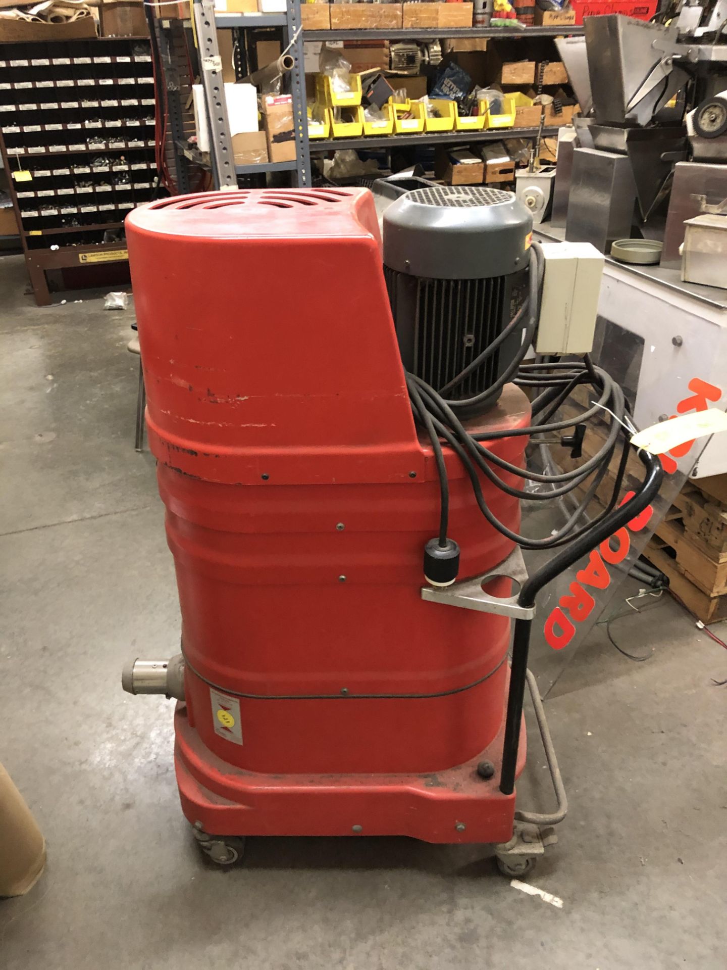 Ruwac Vacuum, Model# DS 1400 U, 440V, 4KW, 60 Hz, 3 Phase