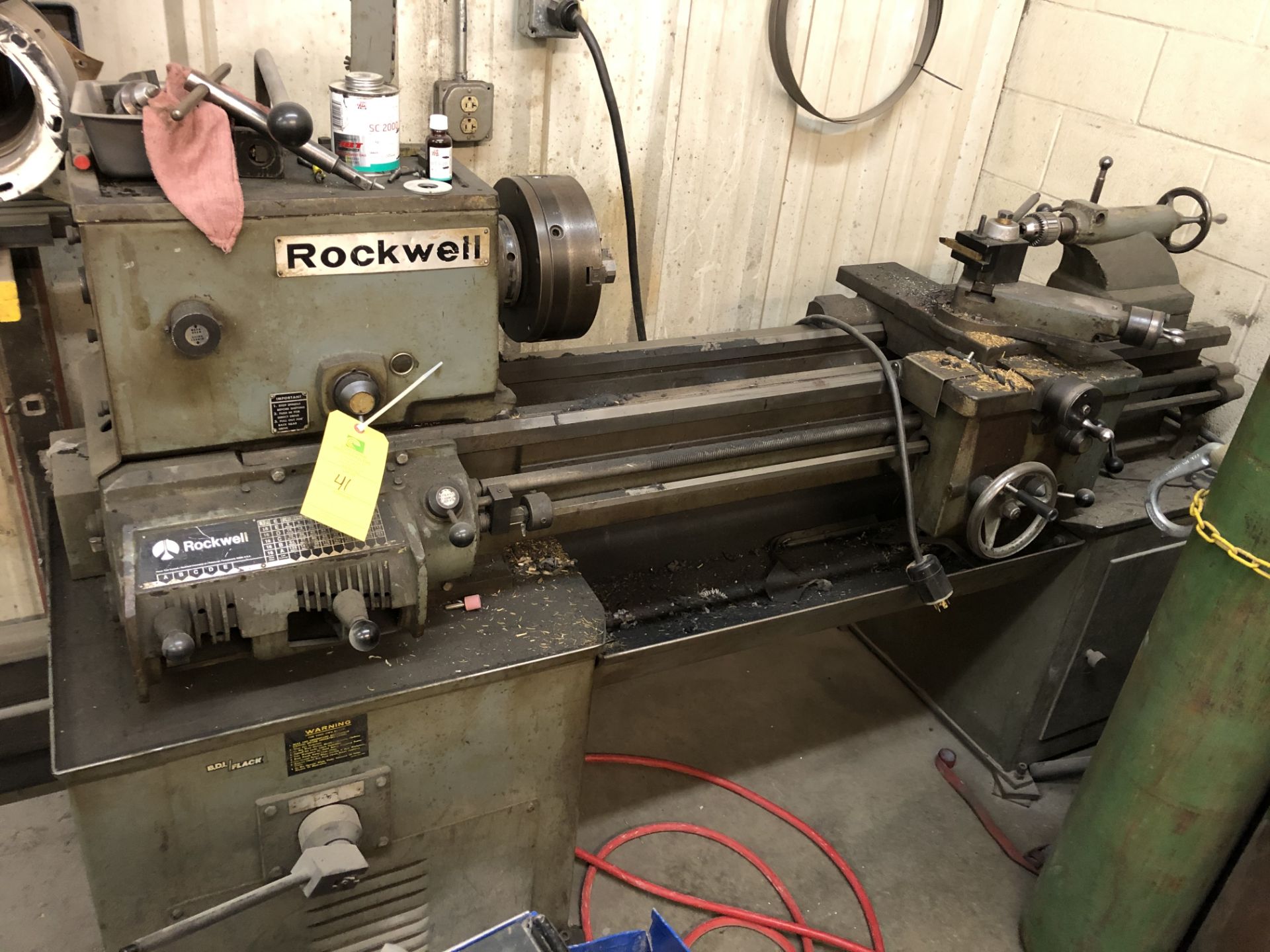 Rockwell Horizontal Lathe