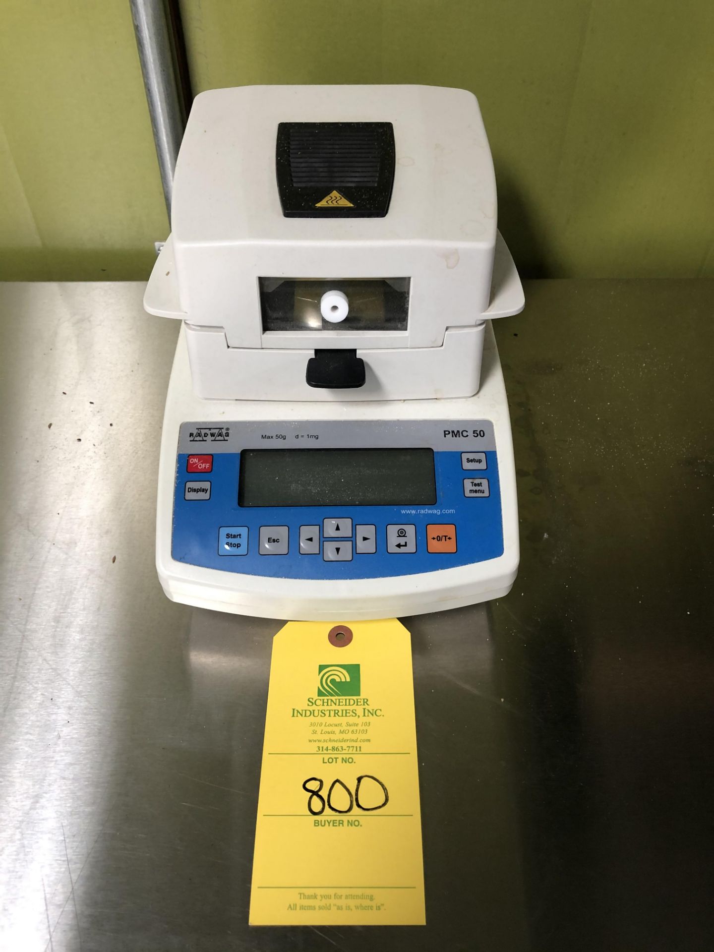 Radwag Moisture Analyzer, Model# PMC-50