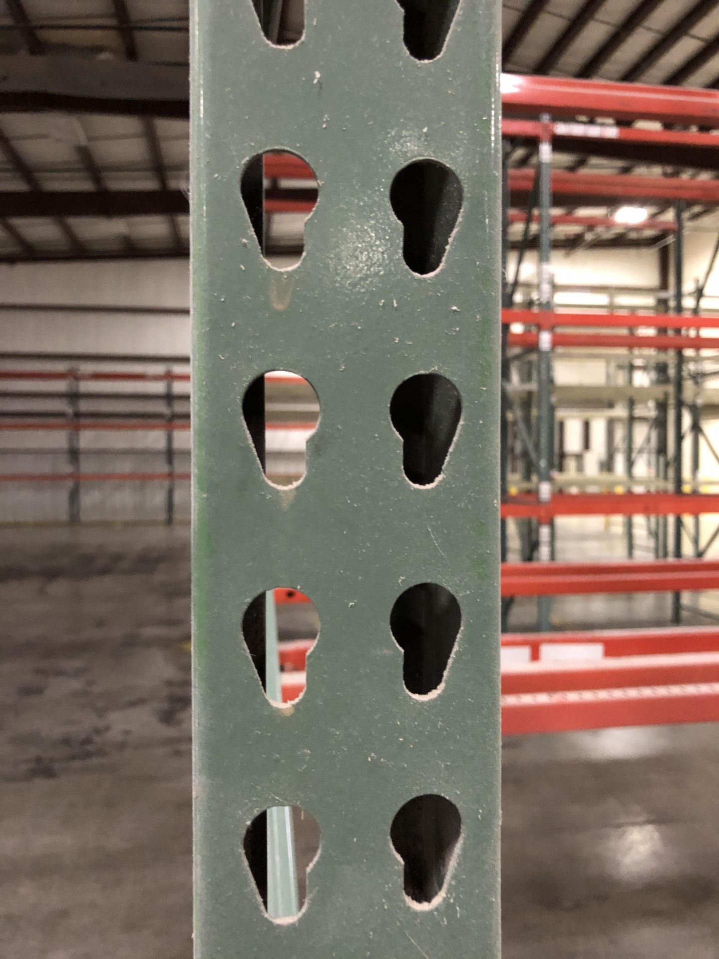 Tear Drop Pallet Racking, 20 Uprights - Image 2 of 3