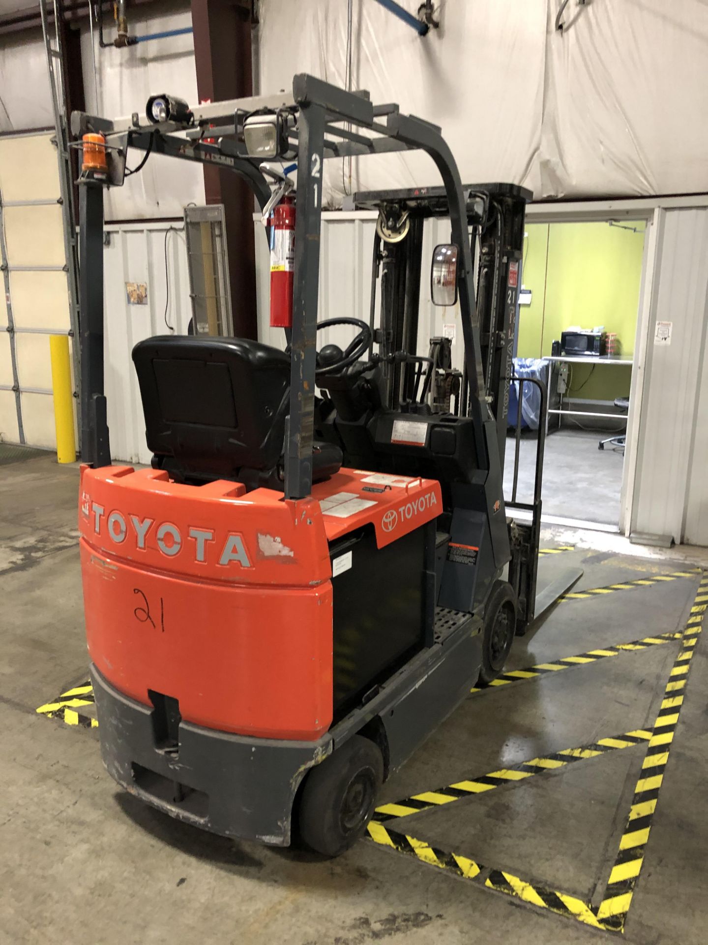 Toyota Forklift, Model# 7FBCU15, Serial# 65007, 36V - Image 2 of 5