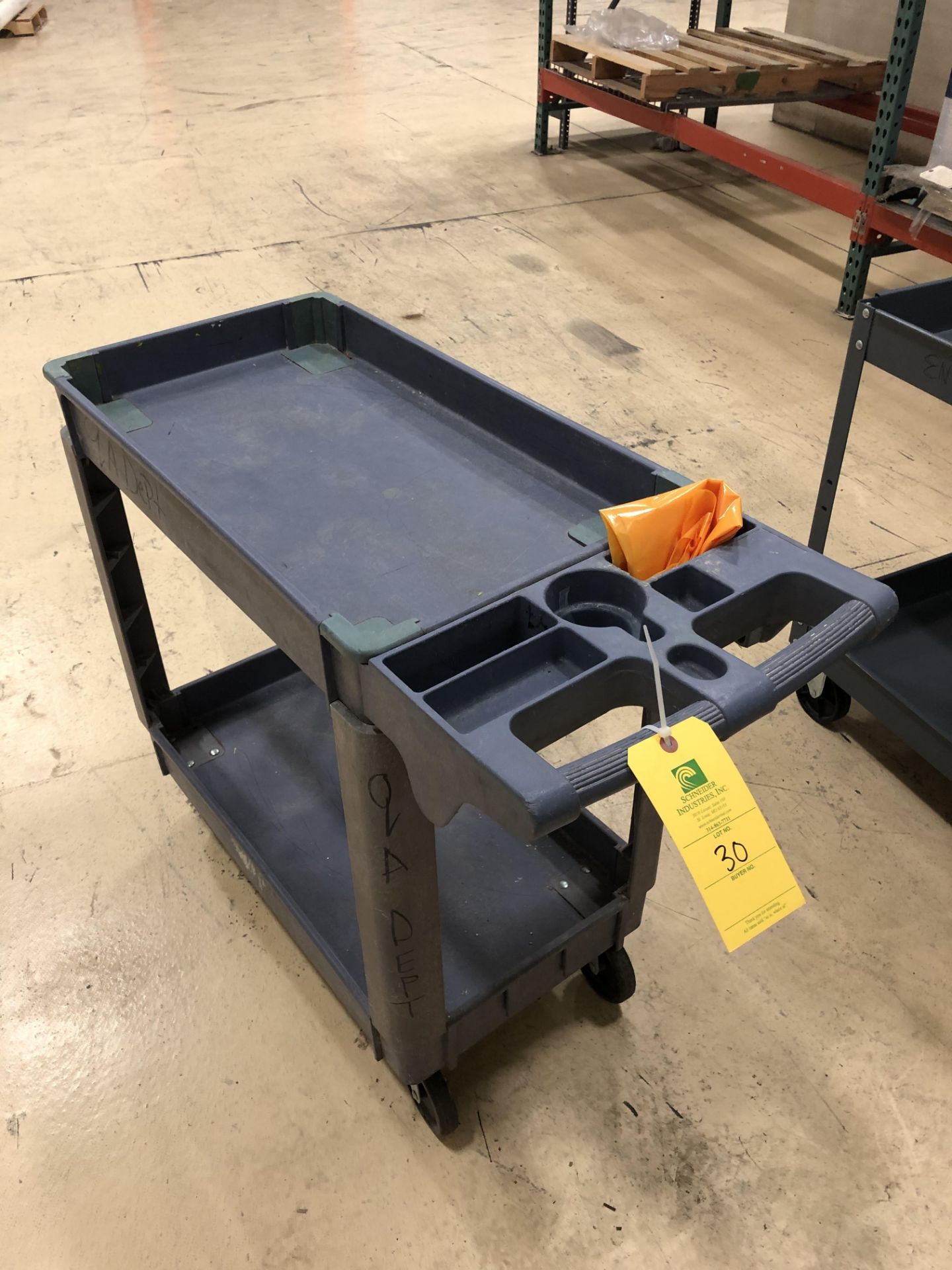 Plastic Push Cart