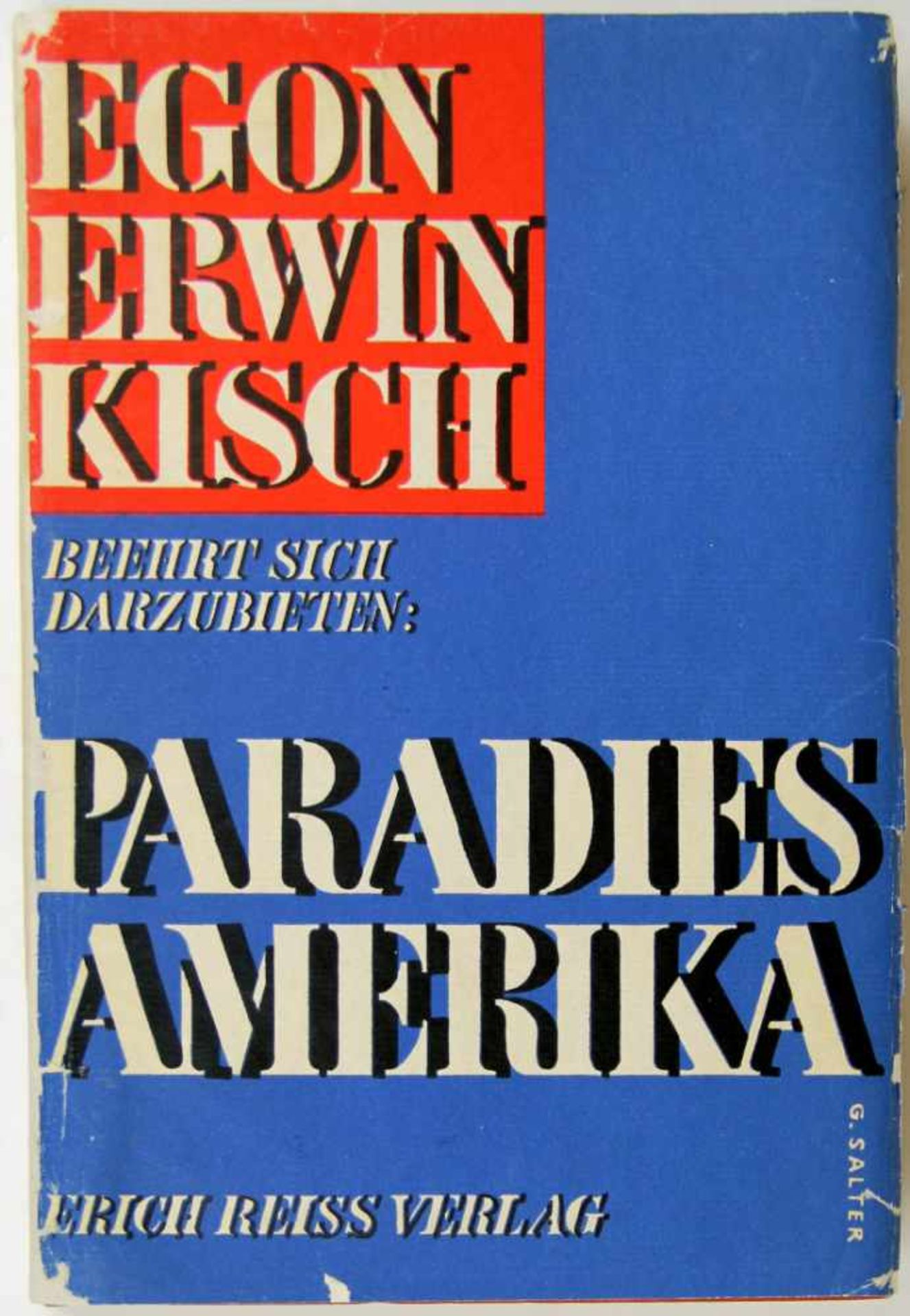 Kisch, Egon Erwin:Konvolut mit 5 Erstausgaben. Berlin, Erich Reiss 1926-1931. Ca. 20,5 cx 14 cm. - Bild 3 aus 5