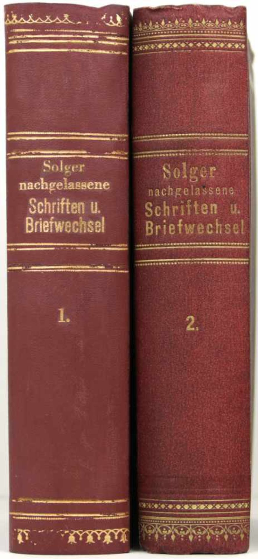 Solger, Karl Wilhelm Ferdinand:Nachgelassene Schriften und Briefwechsel. Herausgegeben von Ludwig