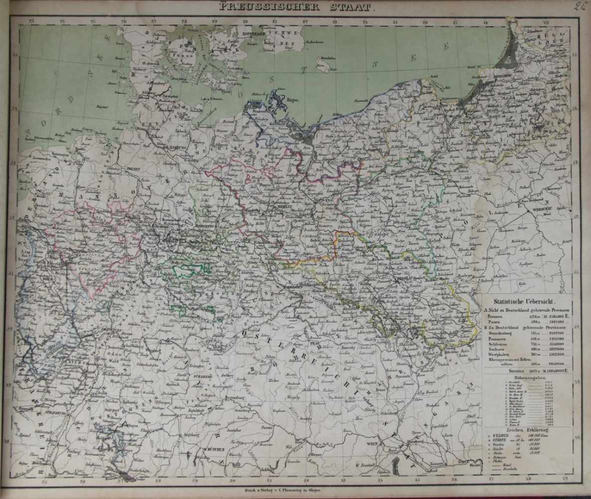 Atlanten. -Sohr, Karl: (Hrsgr.),Vollständiger Hand-Atlas der neueren Erdbeschreibung über alle - Bild 3 aus 5