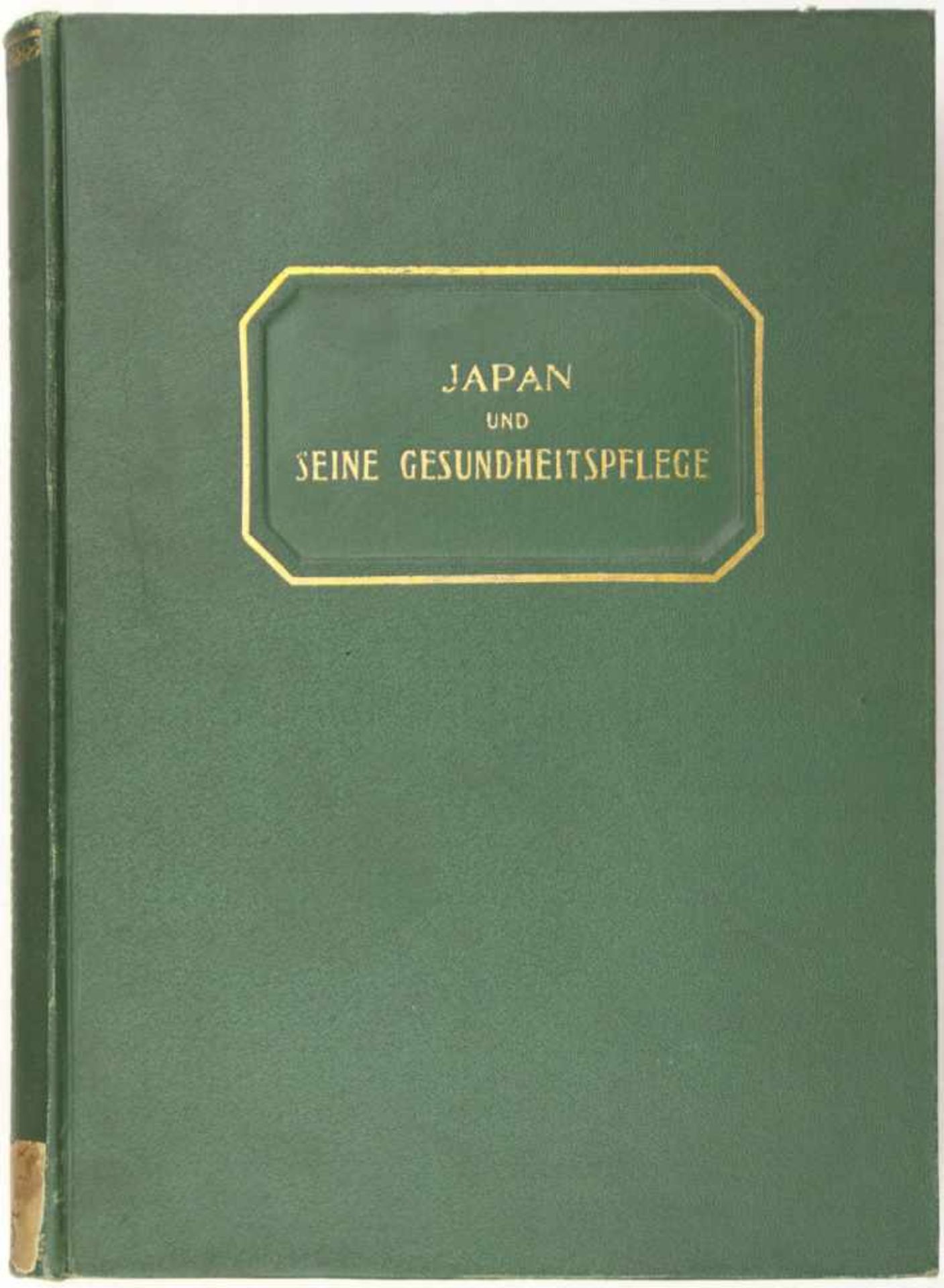 Japan. -Mori, Rintaro:Japan und seine Gesundheitspflege. Tokyo, 1911. 417 S., 1 nn. Bl. 27,5 x 20