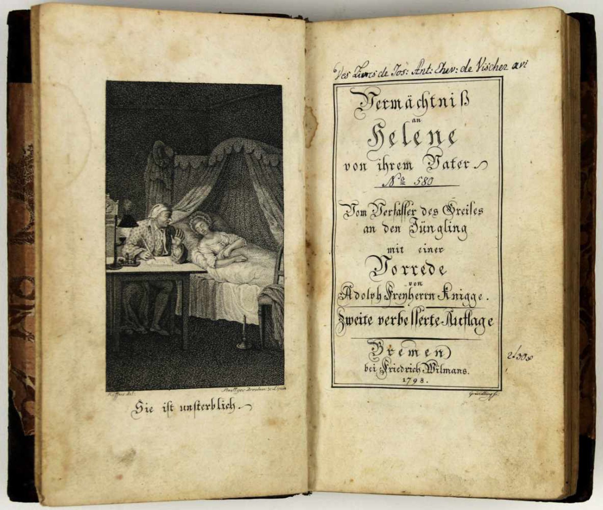 (Niemeyer, Georg Friedrich):Vermächtniß an Helene von ihrem Vater. Vom Verfasser des Greises an