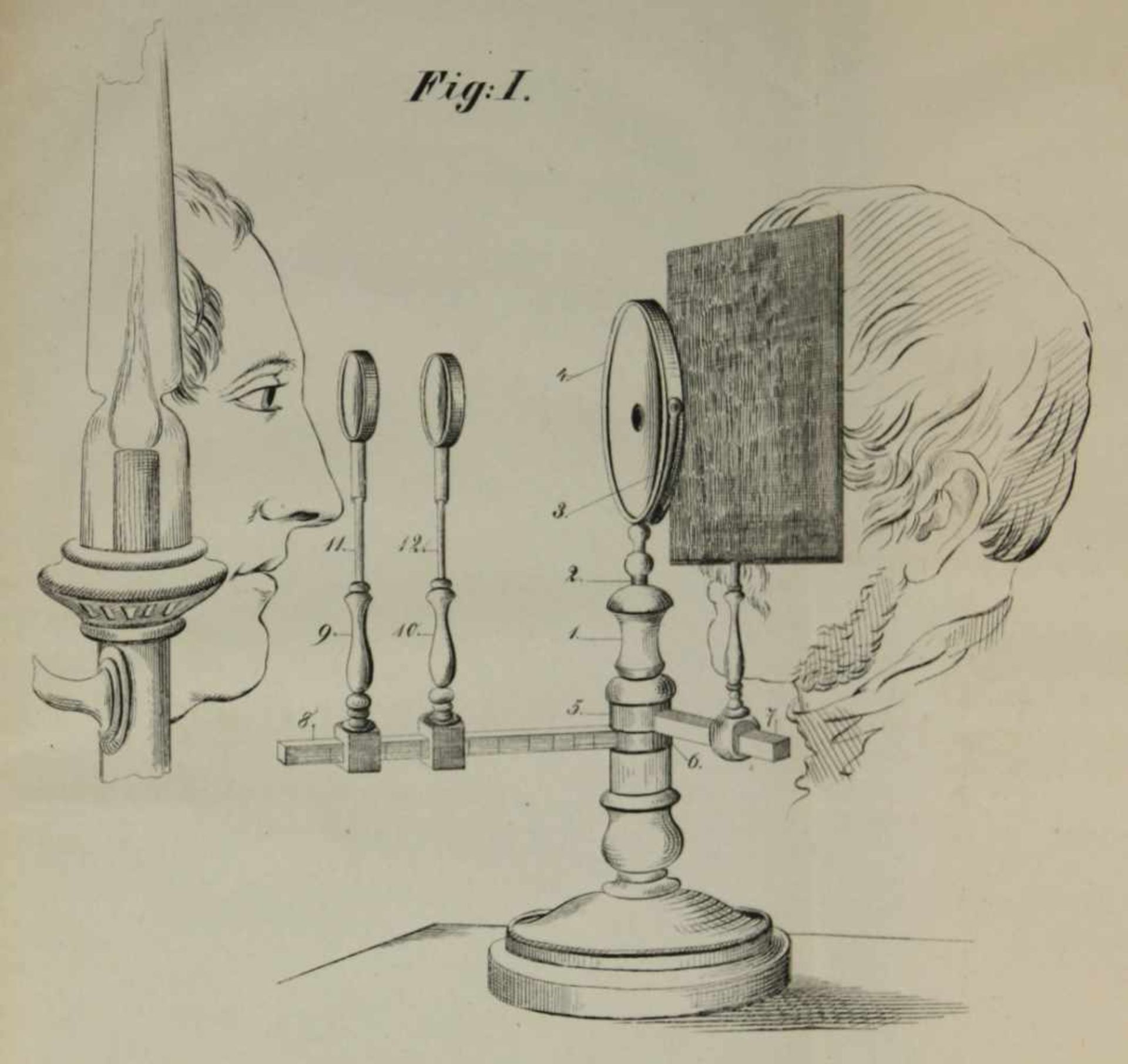 Augenheilkunde. -Ruete, Christian Georg Theodor:Der Augenspiegel und das Optometer für practische - Bild 3 aus 3