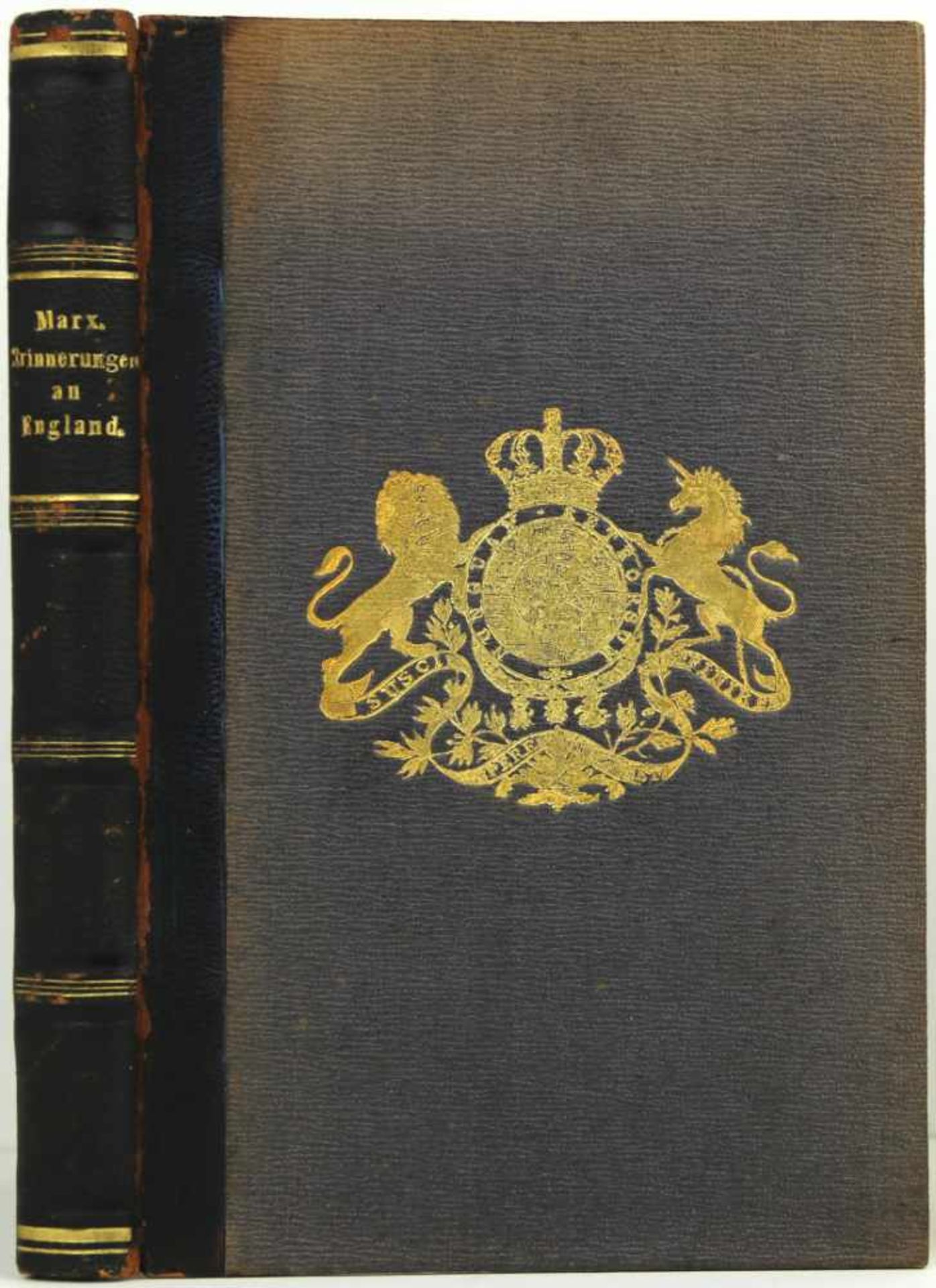 Marx, Karl Friedrich Heinrich:Erinnerungen an England. 1841. Braunschweig, G. C. E. Meyer 1842. XVI,