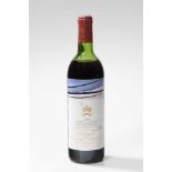 Chateau Mouton Rothschild1980. 1er Grand Cru. Pauillac. 1 Flasche. (Niveau obere Teil der