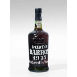 Porto1957. Matured in Wood. Bottled 1989. Barros Almeida. 1 Flasche.