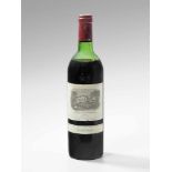 Chateau Lafite Rothschild1982. 1er Grand Cru. Pauillac. 1 Flasche. (Niveau bei Schultermitte.)