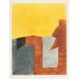 Poliakoff, Serge(Moskau 1906–1969 Paris)"Composition grise, brune et jaune". 1962.