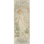 Mucha, Alphonse(Ivancice 1860–1939 Prag)"La Dame aux Camelias". 1896. Farblithographie (-plakat).