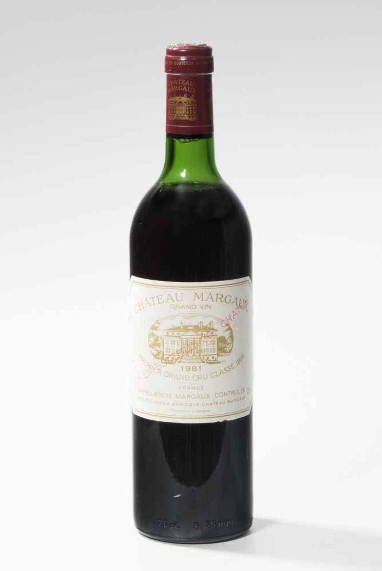 Chateau Margaux1981. 1er Grand Cru. Margaux. 1 Flasche.