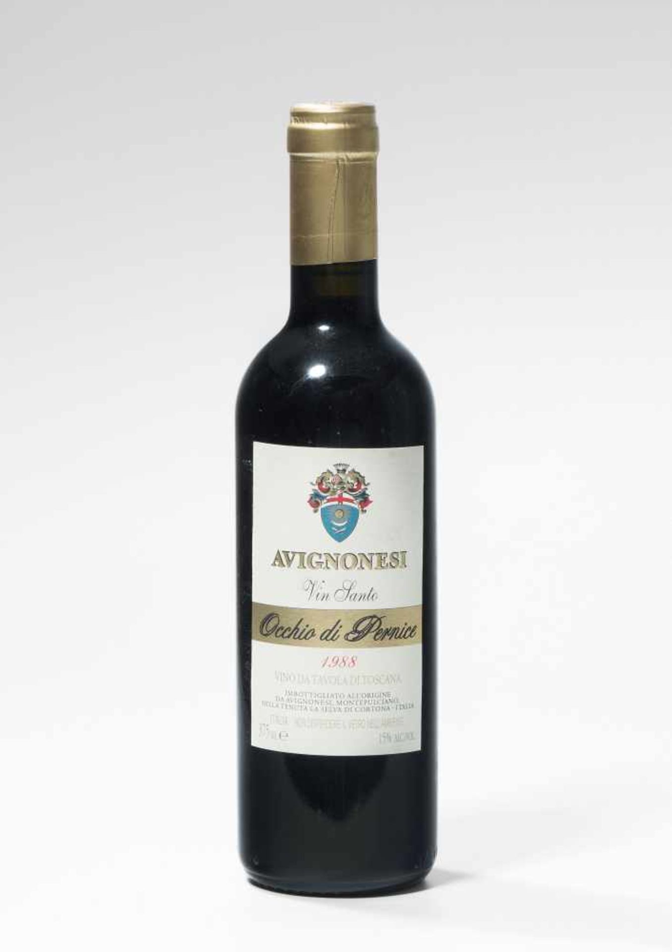 Vin Santo1988. Avignonesi. Occhio di Pernice. 375 ml. 1 Flasche.